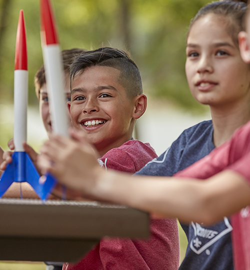Model Rockets ; summer camp